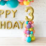 Pastel Paradise Birthday Balloon Setup - Image 2