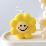 Smiley Flower Candle - Image 2