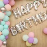 Pastel Bliss Birthday Balloon Arch Decoration - Image 4