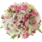 Pink Bridal Bouquet - Image 2