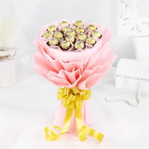 Gold Ferrero Chocolate Bouquet