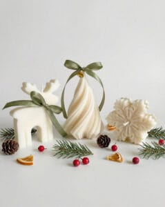 Gentle Trio Glow candles