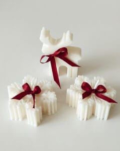 Reindeer Harmony Trio Candle