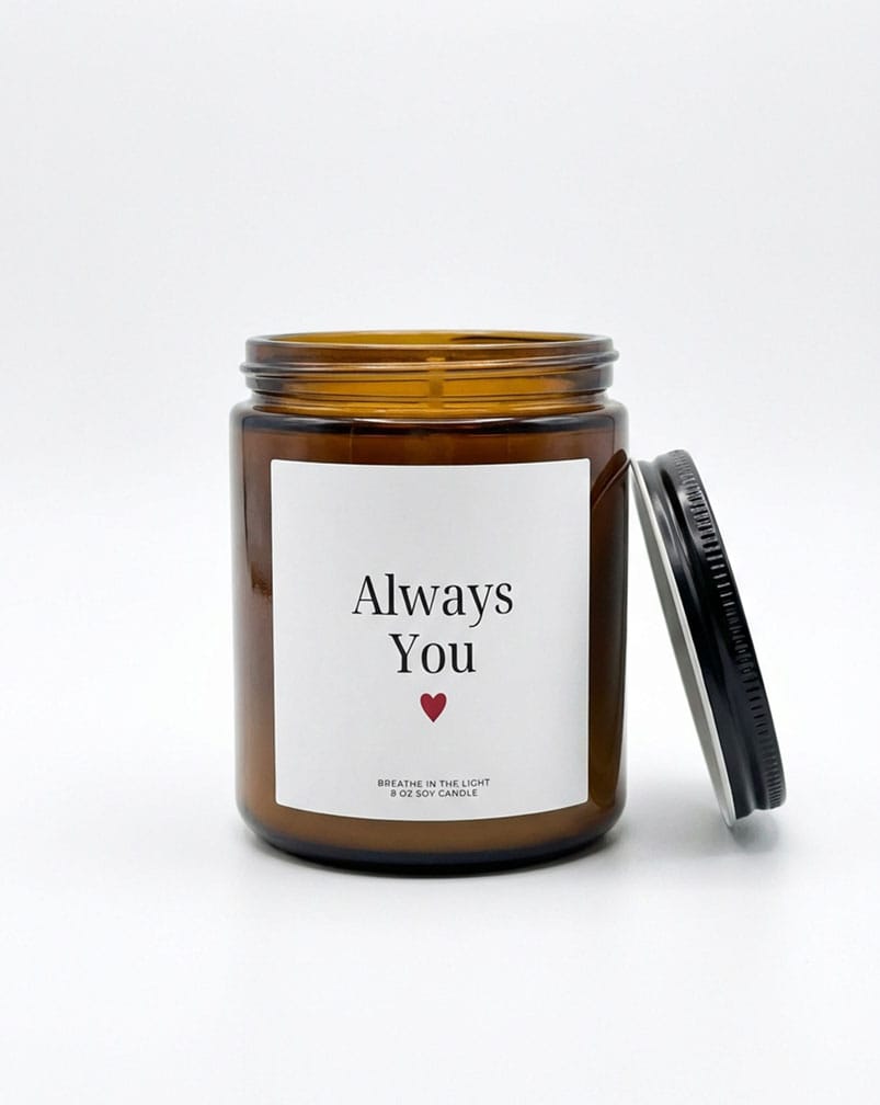 Always yours Candle