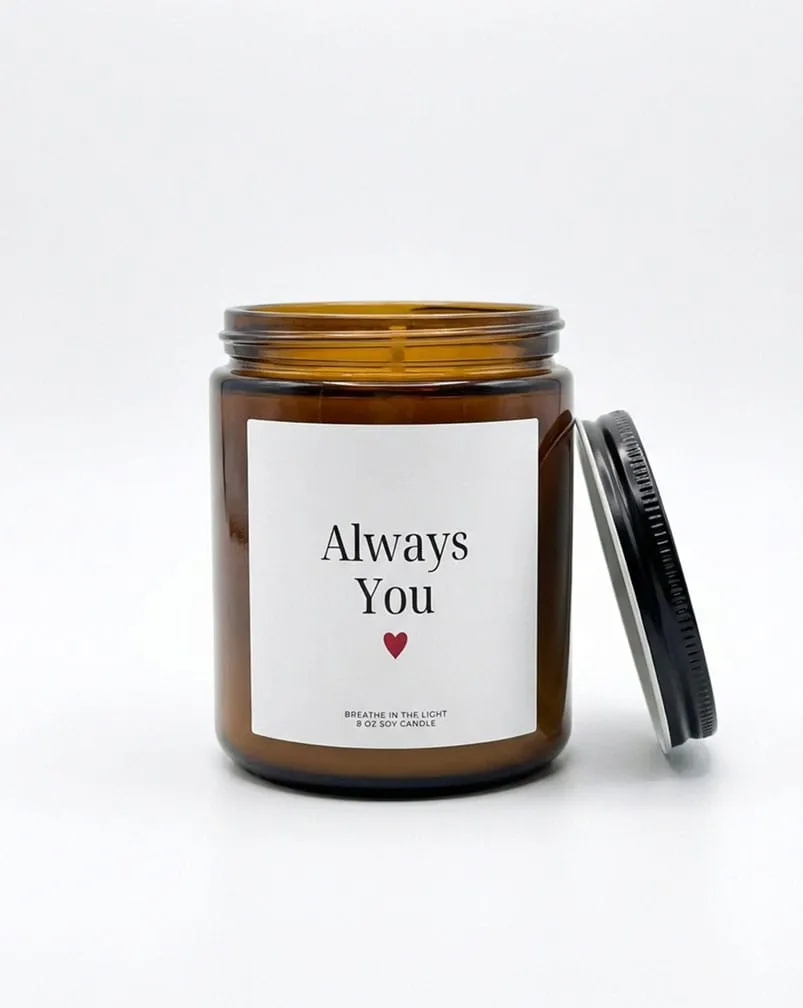 Always yours Candle