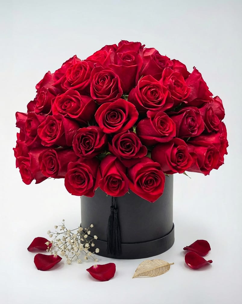 Prestige Red Rose Box