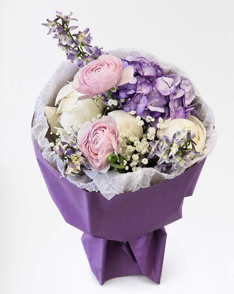 Velvet Pastel Bouquet