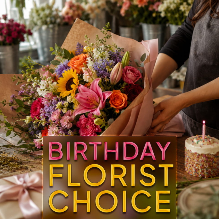 Florist choice birthday flower arrangement same day delivery in vaughan and the gta