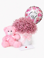 It's a girl flower arrangement making dream