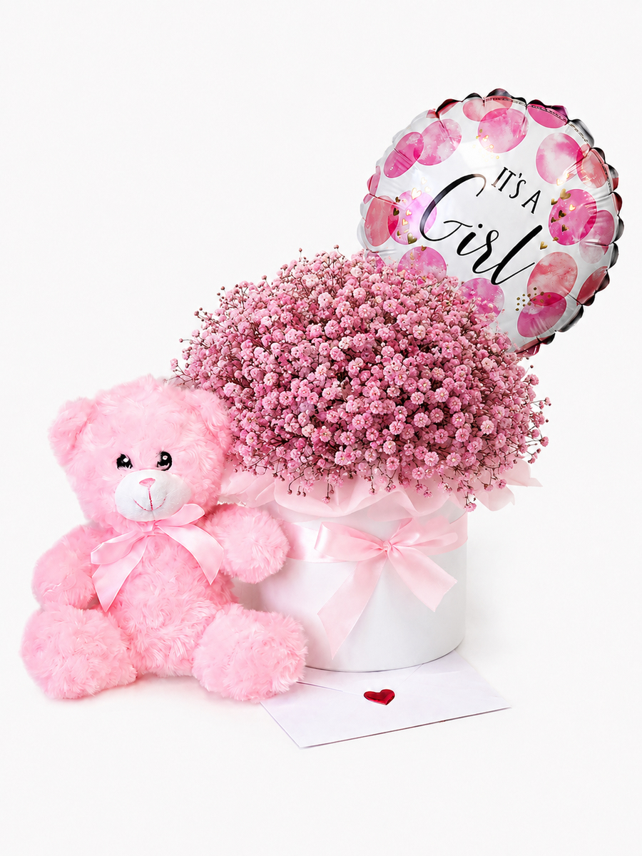It's a girl flower arrangement making dream