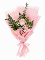 Single rose bouquet in vaughan making dream