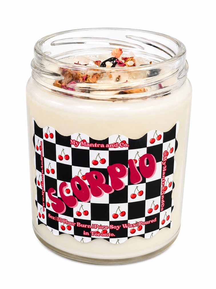 Scorpio Zodiac Candle same-day delivery in vaughan and gta