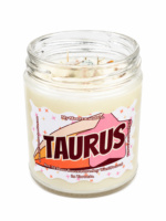 Taurus Zodiac Candle