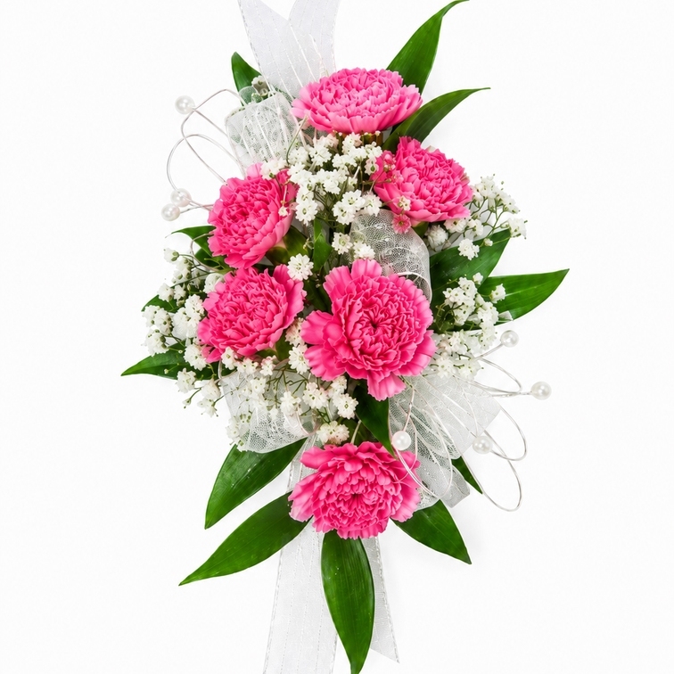 Luxury Carnation Corsage | Same Day Flower Delivery