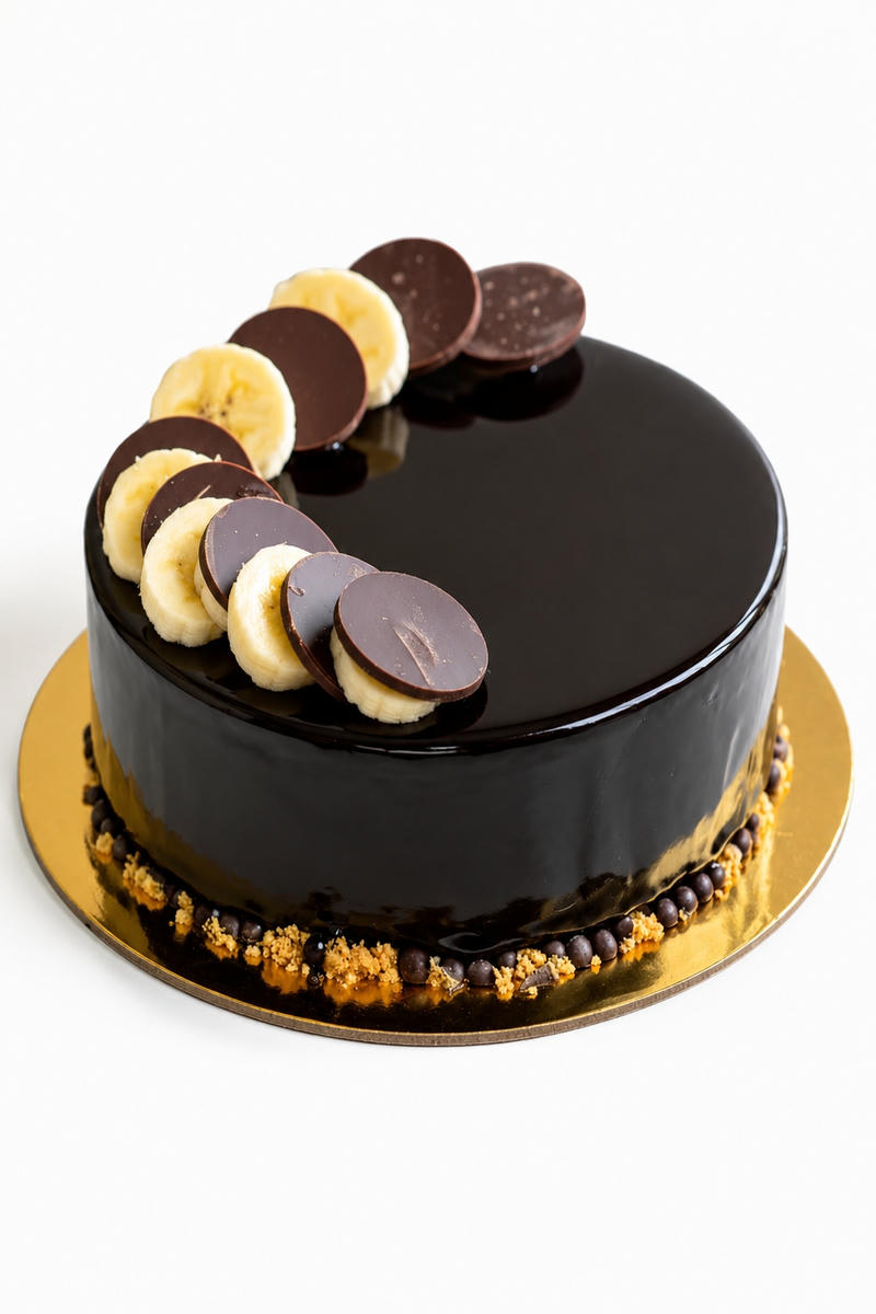 md-cake00003 Peanut Butter Banana Cake - Image 1