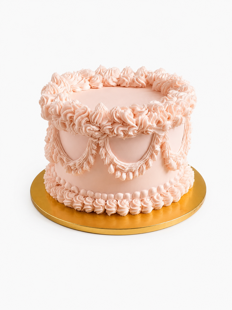 Strawberry vintage cake in vaughan