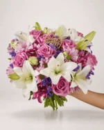 Purplish Birthday Bouquet