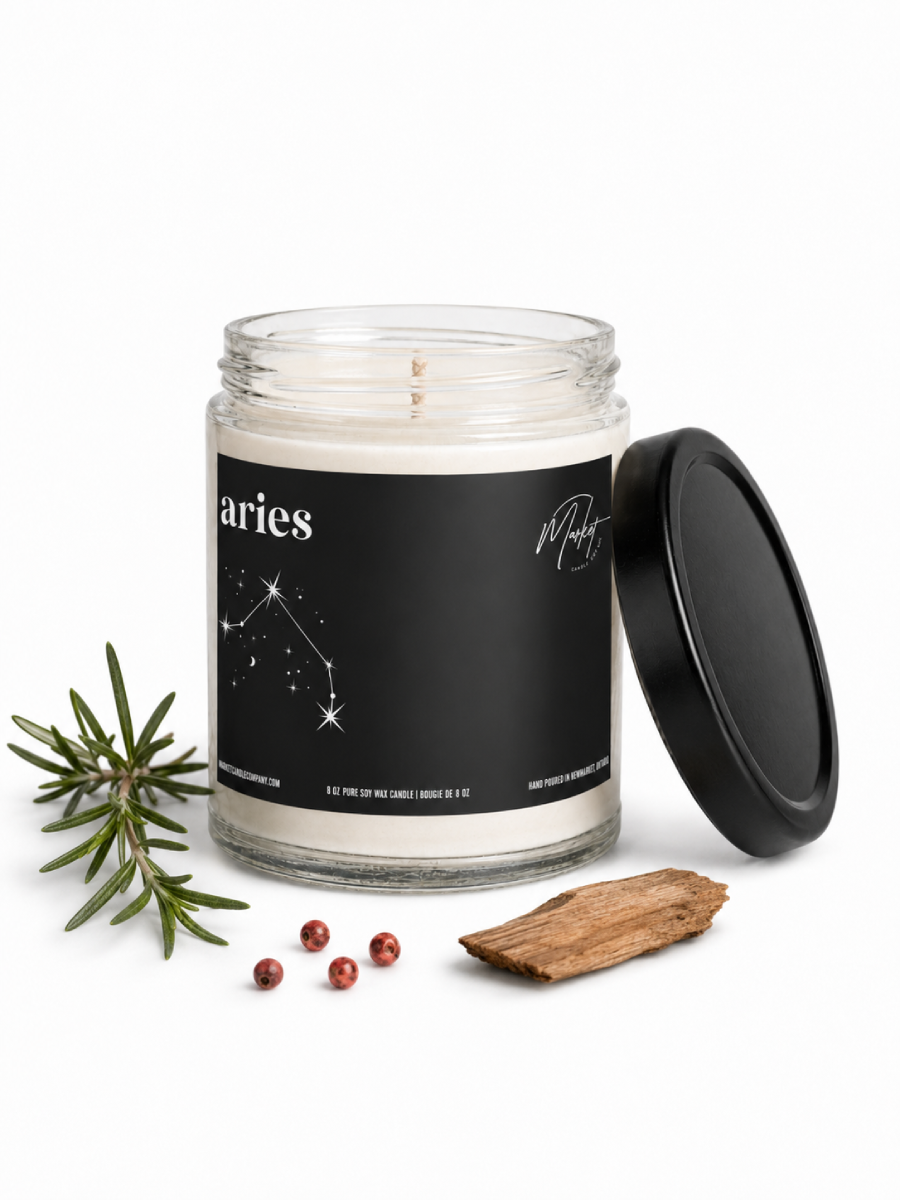 aries dream soy candle