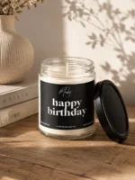 black hbd dream candle
