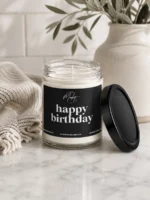 black hbd dream candle