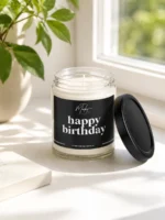 black hbd dream candle