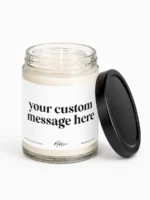 custom message dream candle