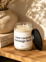 custom message dream candle