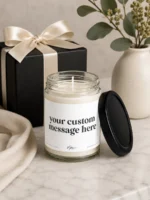 custom message dream candle