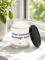 custom message dream candle