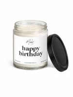 Dream Happy Birthday White Soy Candle