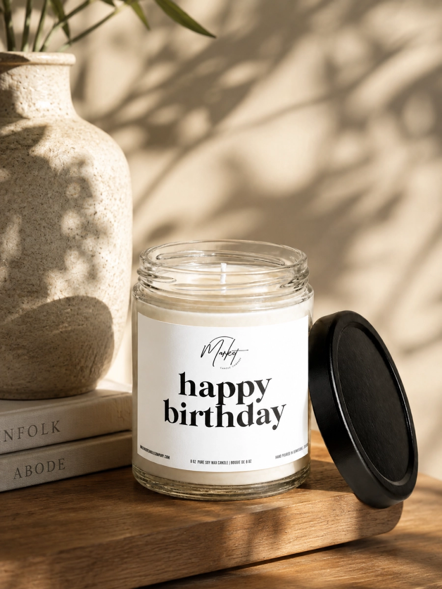 white hb dream candle