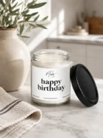 white hb dream candle