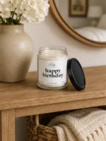 white hb dream candle