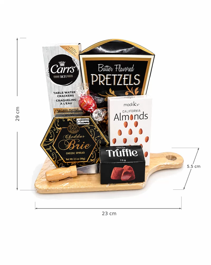 Gourmet Cheese & Snack Gift Board
