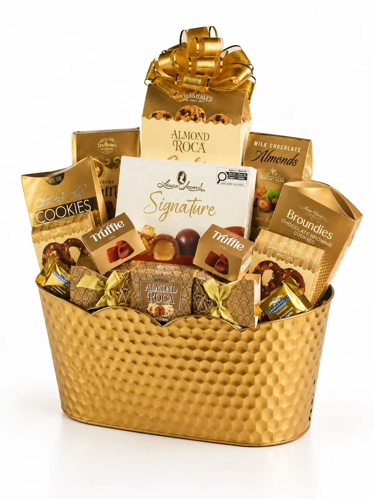 Chocolate Gift Basket - gift basket alternative studio view